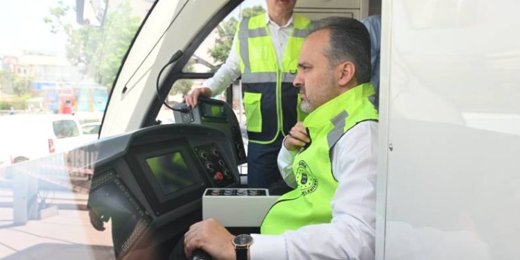 Bursa’da T2 hattı açılışa hazırlanıyor