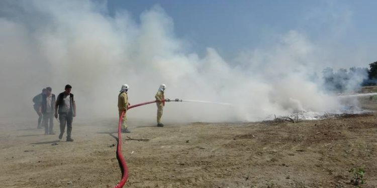 Hatay’da orman yangınI tatbikatı