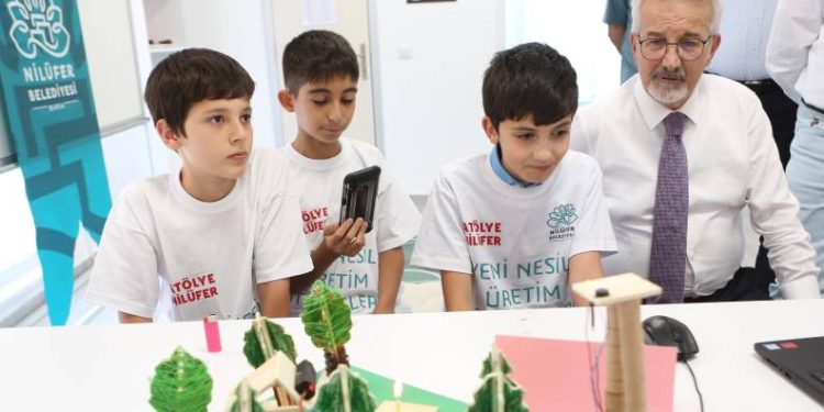 Nilüferli çocuklardan iklim dostu proje sergisi