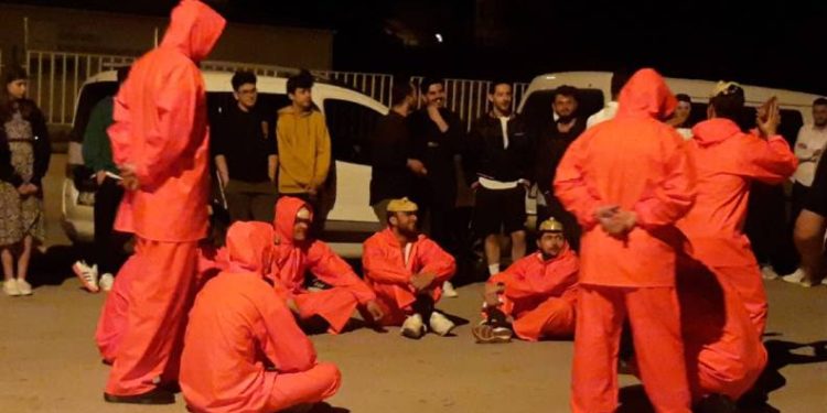 Bursa’da La Casa De Papel’li çiftetelli