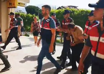 Marmaris yangınının zanlısı adliyeye sevk edildi