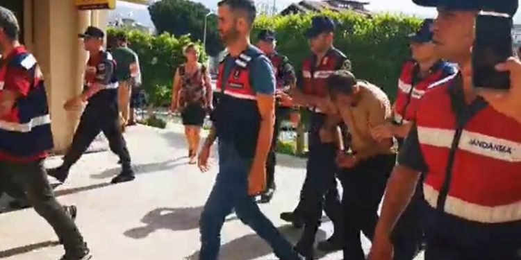 Marmaris yangınının zanlısı adliyeye sevk edildi