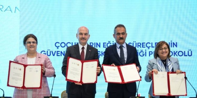 3 bakanlıktan eğitim güvenliği için anlaşma