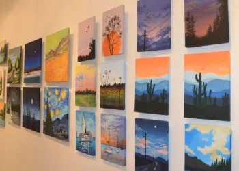 Psikiyatri hastalarından sergi