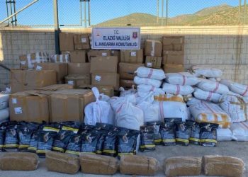 Elazığ’da 3,5 ton kaçak tütün ele geçirildi