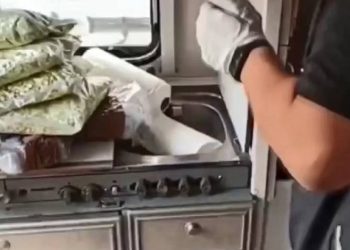 Polisin baskın yaptığı karavan, uyuşturucu deposu çıktı