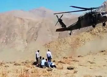 Odun kesmeye giderken mayına bastı