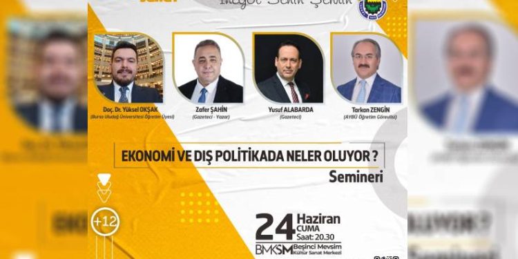 İnegöl’de ekonomi masaya yatırılacak