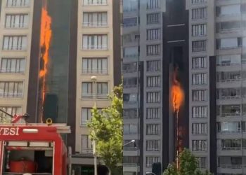 Diyarbakır’da korkutan yangın