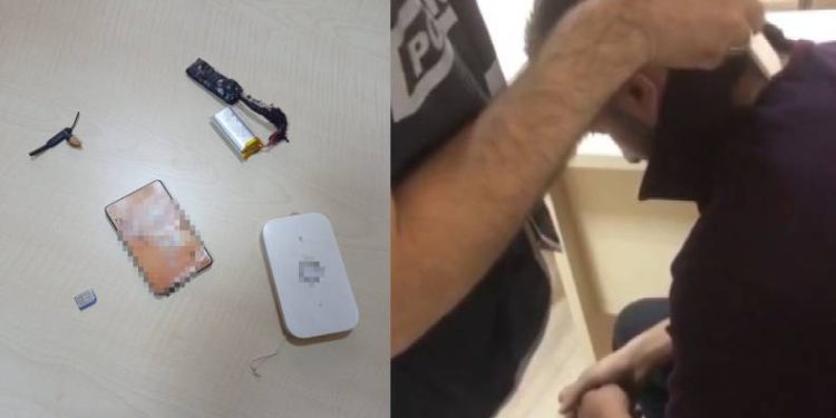 Polisi bile şaşırtan kopya düzeneği