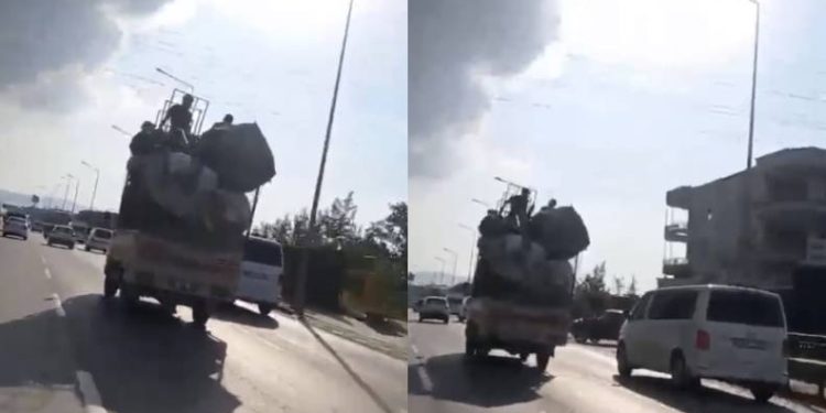 Bursa’da tehlikeli taşımacılık