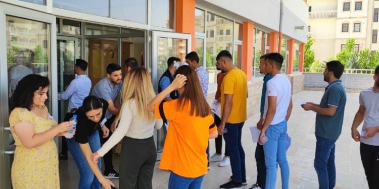 Nusaybin’de ilk defa YKS yapıldı