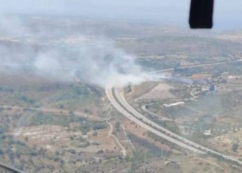 Çeşme’de makilik alanda yangın