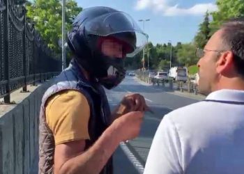 Önce dilendi, sonra tehdit etti