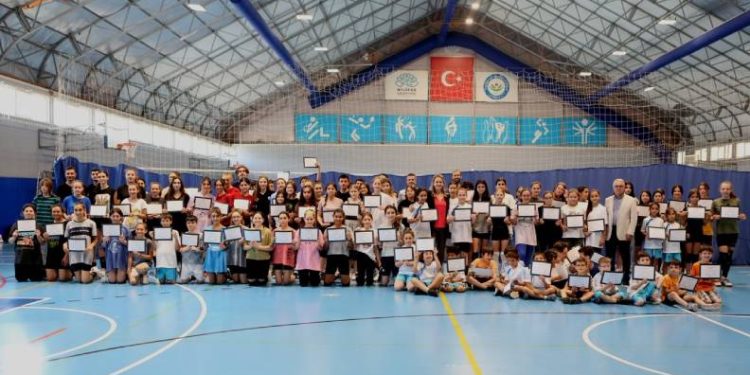 Nilüfer Yaz Spor Okulları’nda dönem sonu