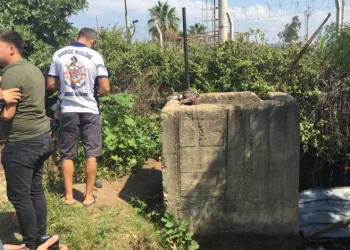 Tarla sulama borusunda ceset bulundu