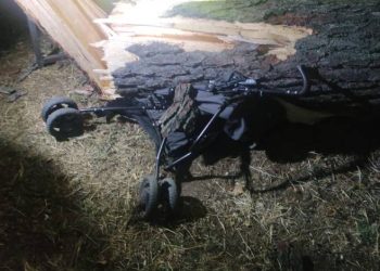 Bursa’da faciadan dönüldü! Bebek son anda kurtuldu