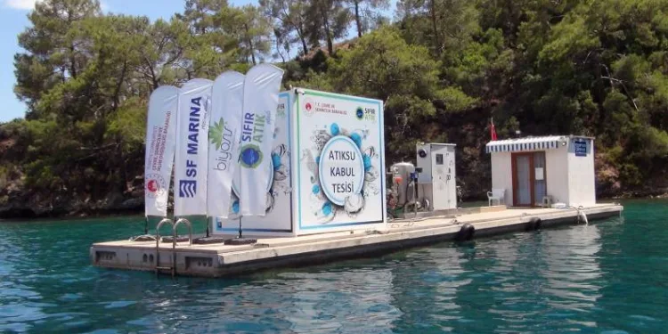 Dünyanın ilk yüzer atık su arıtma tesisi