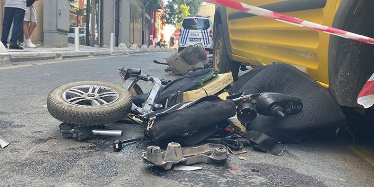 Engelli adamı ezip kaçtı