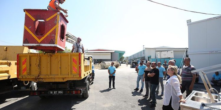 Nilüfer Belediyesi çalışanlarına yüksekte çalışma eğitimi