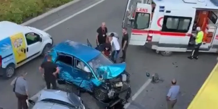 Bursa’da zincirleme kaza