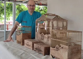 Kafes değil sanat eseri