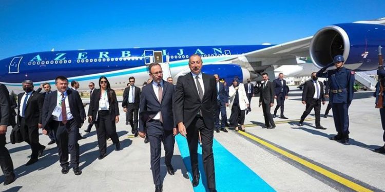 Azerbaycan Cumhurbaşkanı İlham Aliyev Konya’da