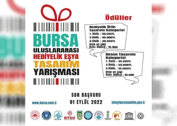 Bursa’da Hediyelik Eşya Tasarım Yarışması