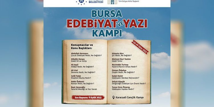 Geleceğin edebiyatçıları bu kamptan çıkacak