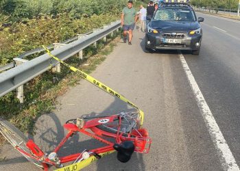 Samsun’da otomobilin çarptığı bisikletli hayatını kaybetti