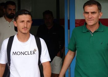 Trabzonspor’un yeni transferi Bardhi Trabzon’da