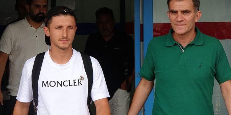 Trabzonspor’un yeni transferi Bardhi Trabzon’da