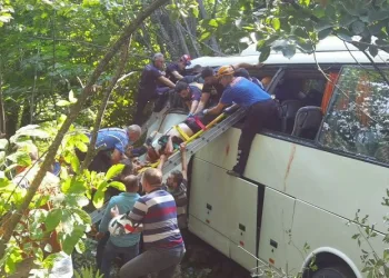 Bursa’da otobüs şarampole uçtu: 5 ölü, 35 yaralı