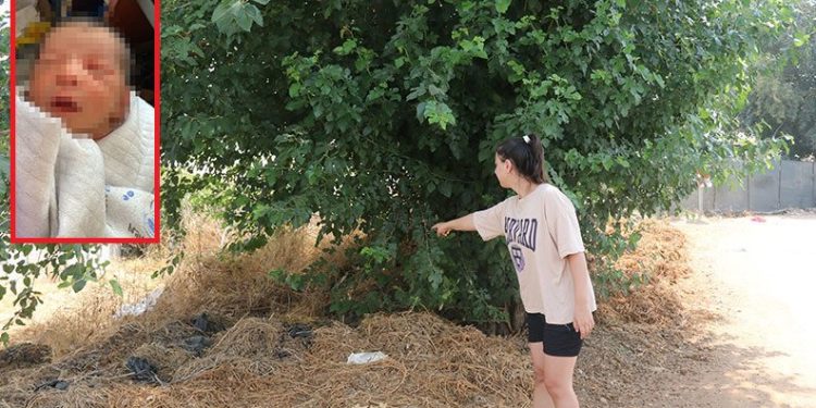 10 günlük bebeği ölüme terk ettiler