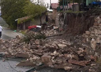 Bursa Harmancık’ta sağanak ve taşkın hasara yol açtı