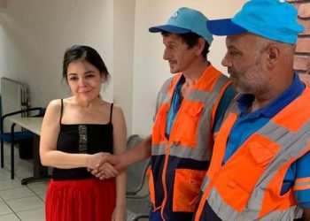 Bursa’da temizlik görevlisinden örnek hareket