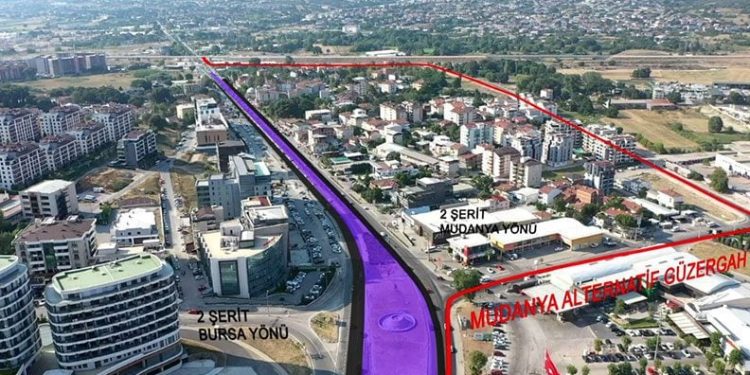 Mudanya’ya gidecekler dikkat! Yol daraltılacak