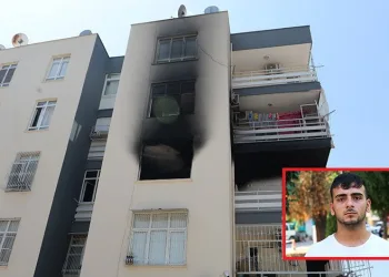 Eşi, çocuğu aldıracağını söyleyince evi yaktı