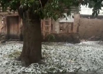 Kütahya’da dolu yağışı