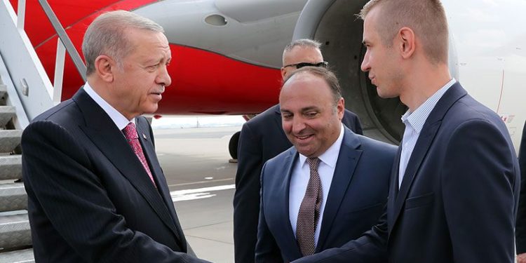 Cumhurbaşkanı Erdoğan, Ukrayna ziyareti için Polonya’ya geldi