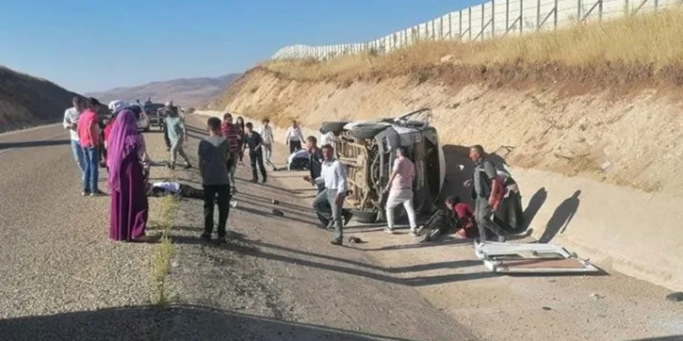 Erzurum’da feci kaza