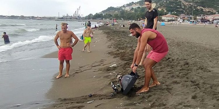Hatay’da mayın sandıkları cisim televizyon tüpü çıktı