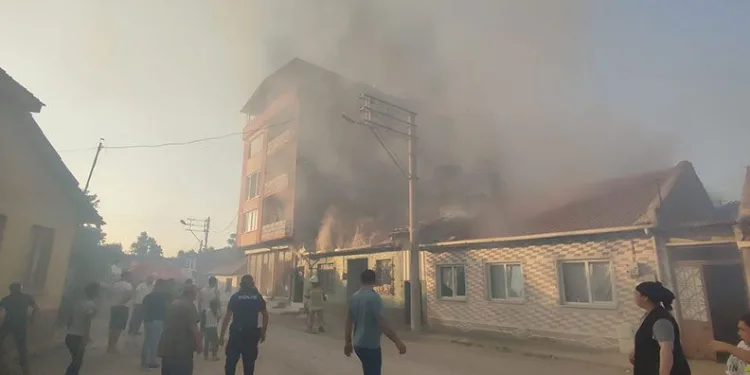 Bursa’da müstakil evde korkutan yangın