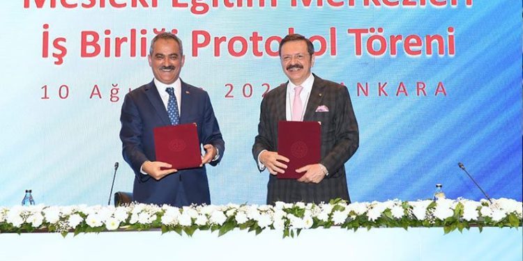 MEB ile TOBB arasında iş birliği yapıldı