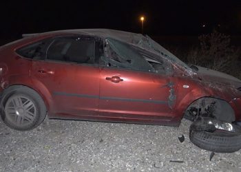 Kırıkkale’de otomobil metrelerce savruldu: 3 yaralı