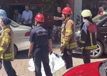 İstanbul’da feci ölüm: Cam silerken düşüp öldü