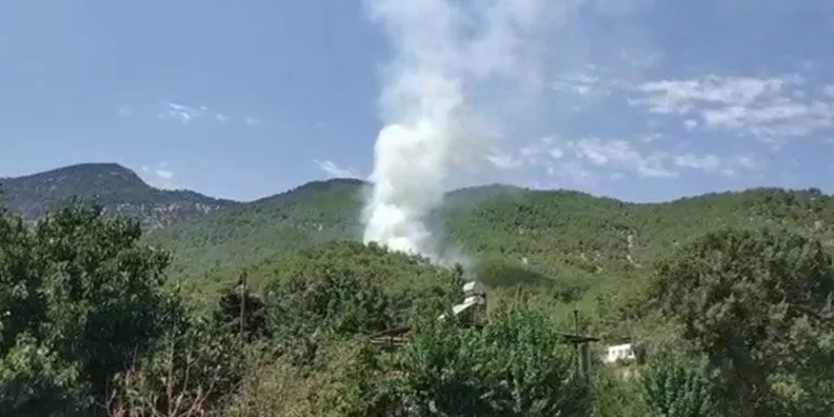 Hatay’daki orman yangını kontrol altında