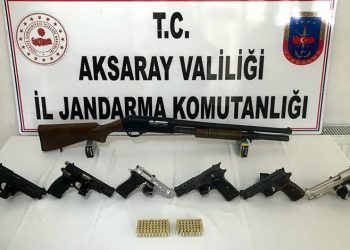 Aksaray’da düğün magandalarına baskın: 6 gözaltı