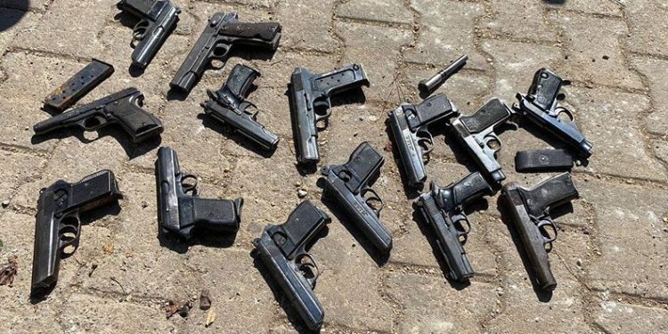 Gaziantep’te otomobilden cephane çıktı