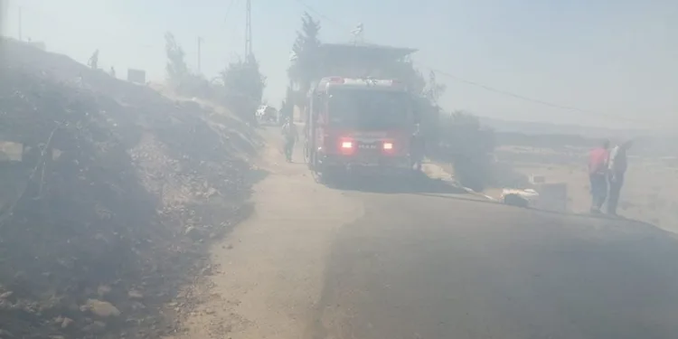 İzmir Aliağa’daki yangın kontrol altında